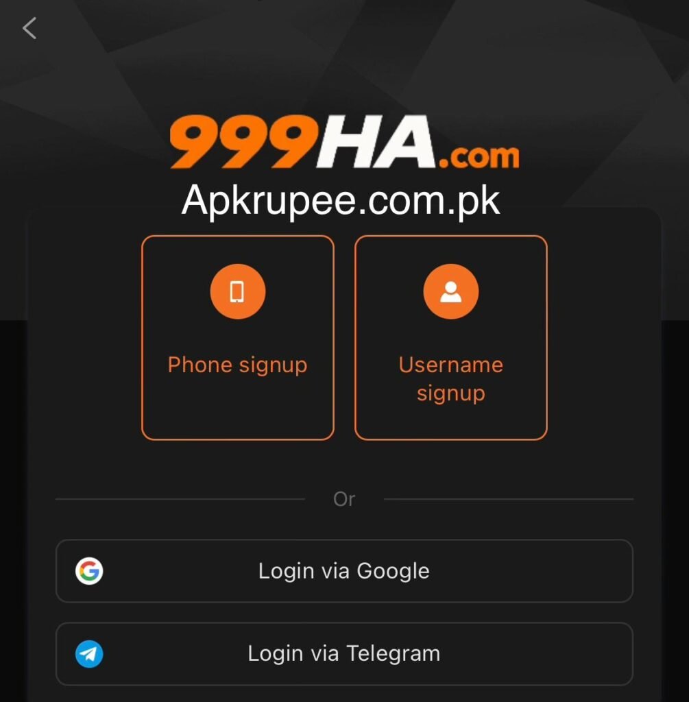 999HA Game signup