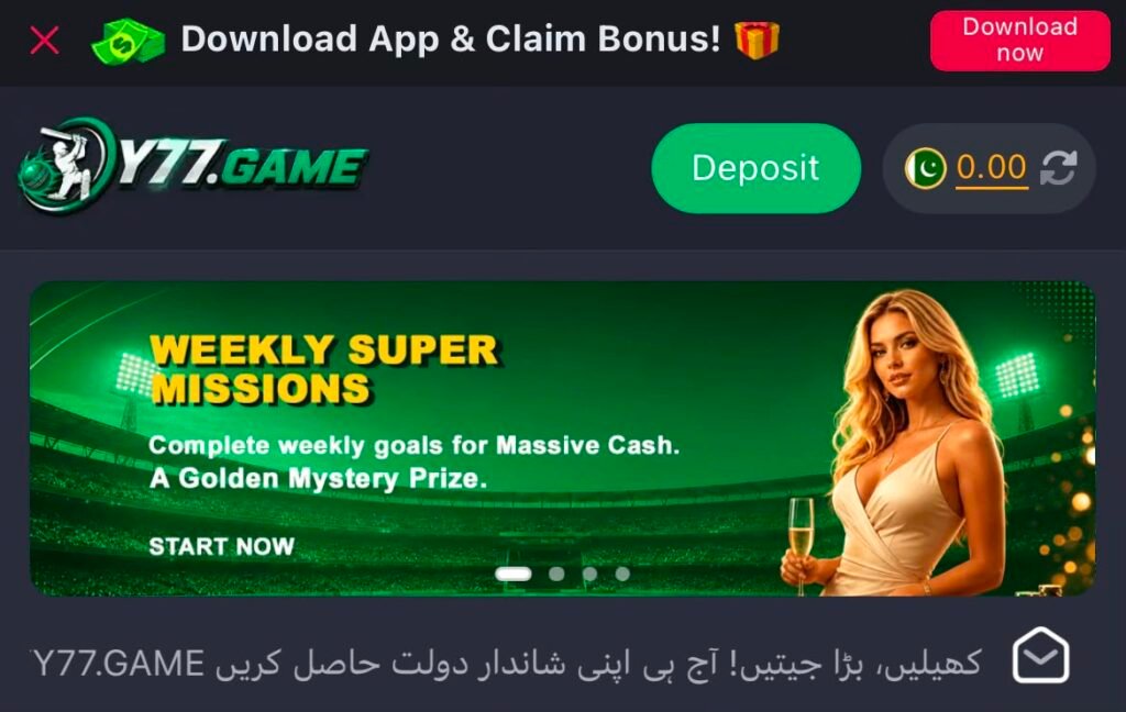 Y777 Game App