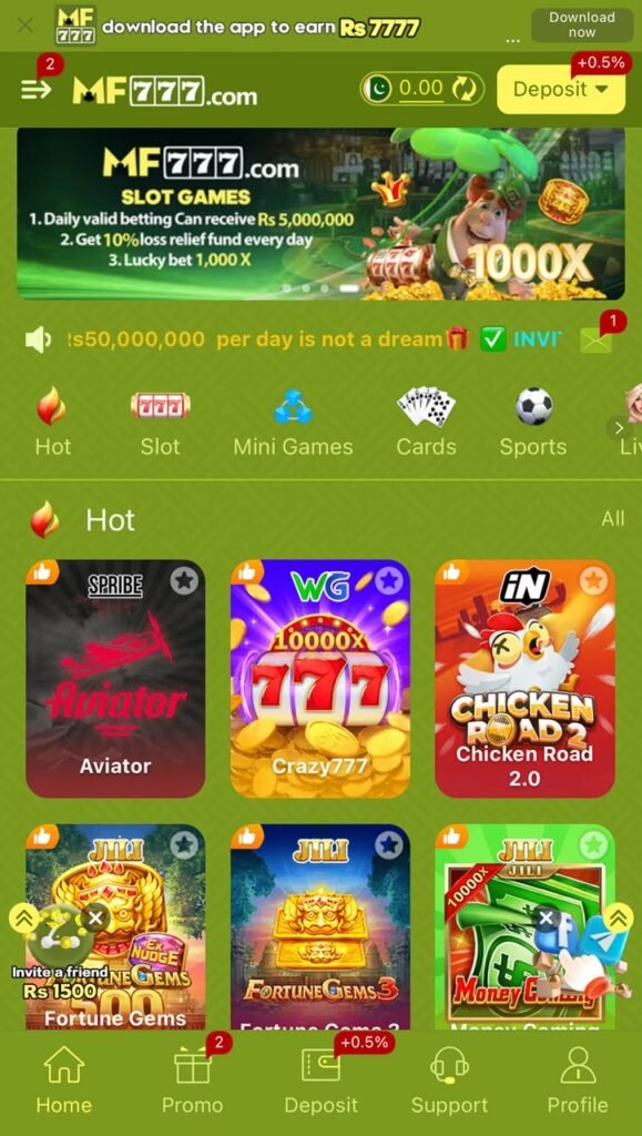 MF777 Game App
